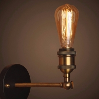 Нажмите для увеличения Бра LOFT ASR-677 патрон без плафона, Е27, цвет черный